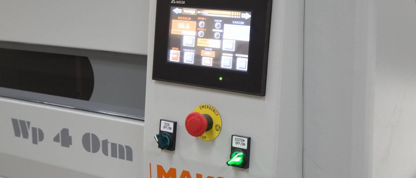 Vacuum Press Control Panel