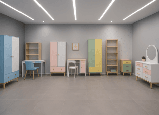 Pvc folyo kaplama COCUK ODASI dolaplar