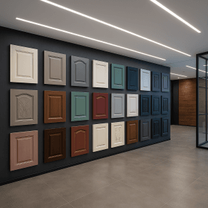 PVC FOLYO KAPLAMA MUTFAK KAPAKLARI