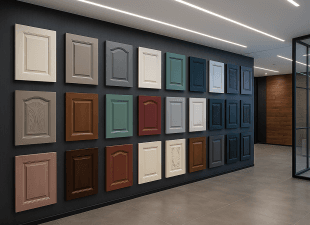 PVC FOLYO KAPLAMA MUTFAK KAPAKLARI