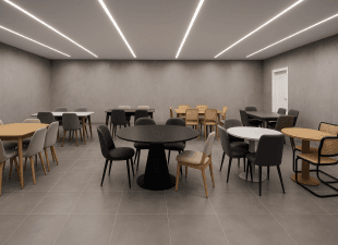 PVC FOLYO KAPLAMA YEMEK MASALARI