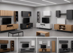 PVC FOLYO KAPLAMA TV UNITELERI