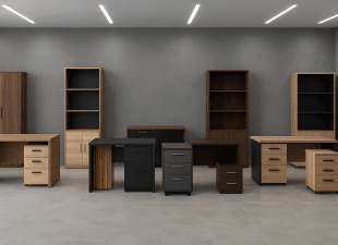 Pvc Folyo kaplama Ofis MASALARI