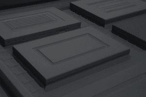 Pvc foil laminated kitchen cabinets