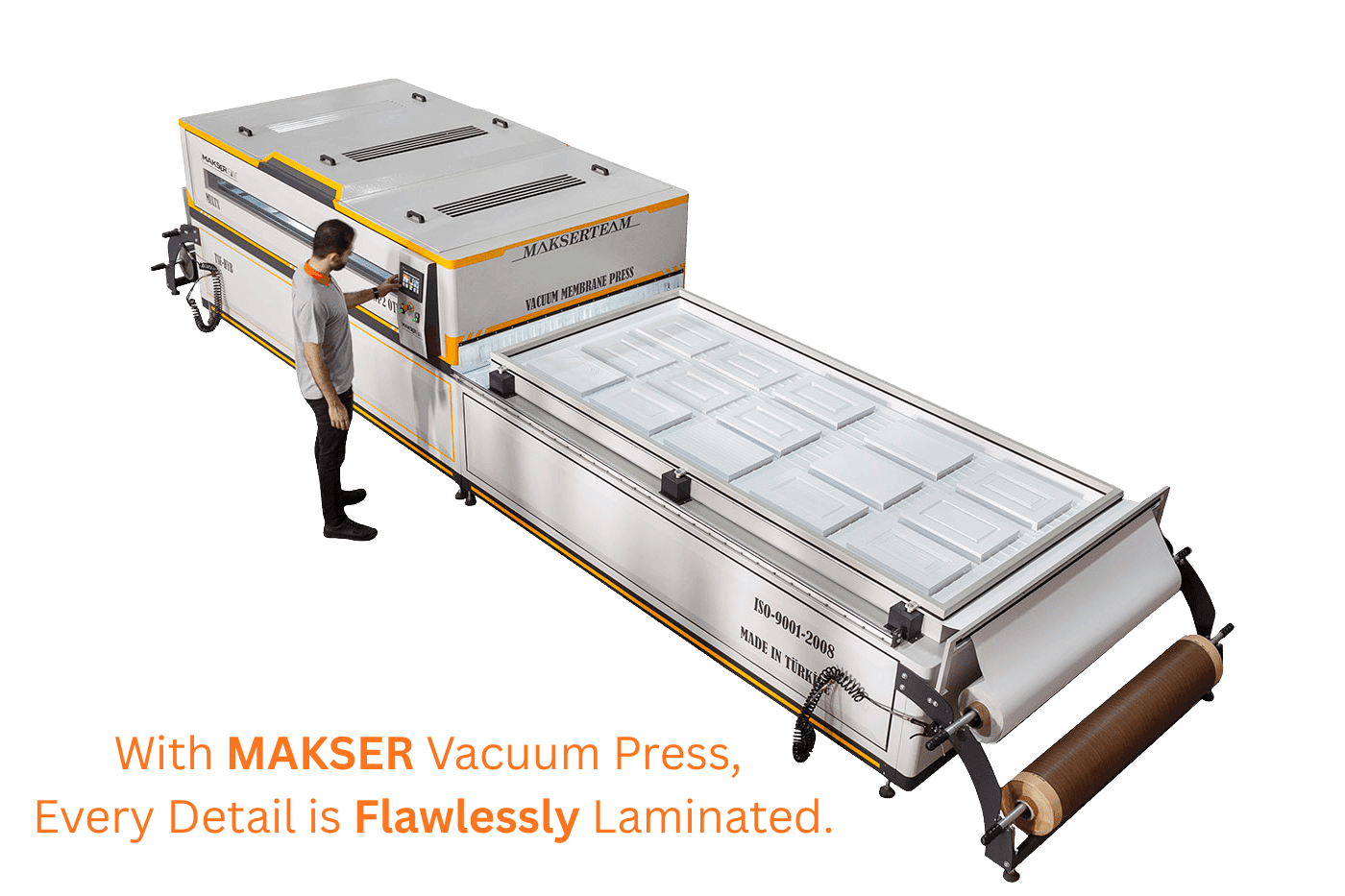 vacuum membrane press
