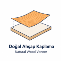 Doğal Ahşap Kaplama